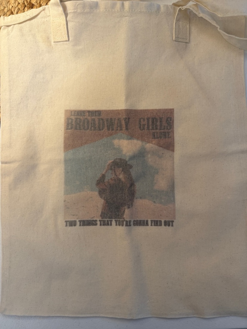 Western tote bag